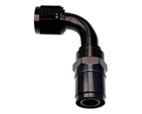 Fragola -10AN Race-Rite Crimp-On Hose End 90 Degree