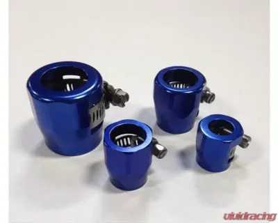 Fragola -12AN EZ Clamp- Blue - 280312