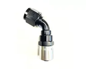 Fragola -10AN Male Rad. Fitting x 60 Degree Sport Crimp Hose End