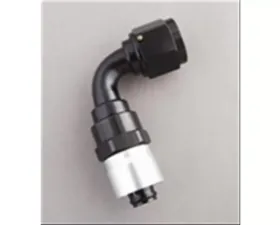 Fragola -10AN Male Rad. Fitting x 90 Degree Sport Crimp Hose End