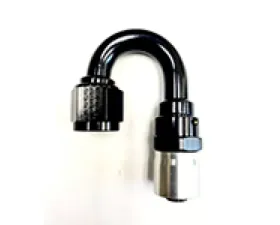Fragola -12AN Male Rad. Fitting x 190 Degree Sport Crimp Hose End
