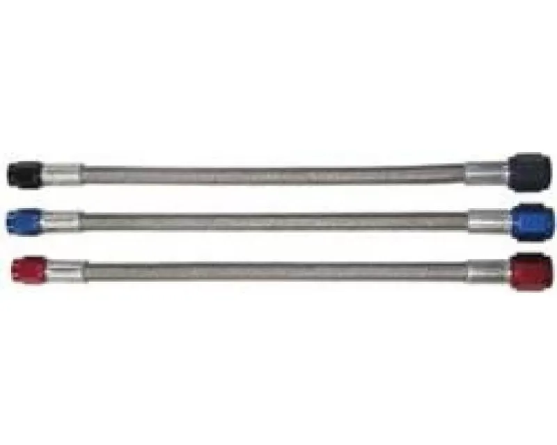 Fragola -3AN x -4AN Nut 4AN Nitrous Line 18in Blue Nuts - 390018-BU