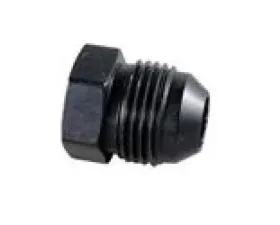 Fragola -20AN Aluminum Flare Plug - Black