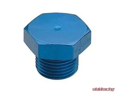 Fragola -10AN Aluminum Flare Port Plug 7/8-14 - 481410