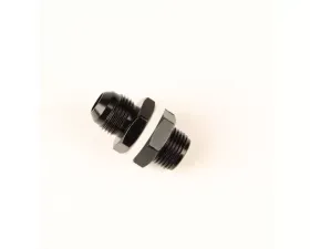 Fragola -6AN Fuel Cell Bulkhead w/ Washers and Nut - Black