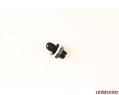 Fragola -8AN Fuel Cell Bulkhead w/ Washers and Nut - Black - 483108-BL