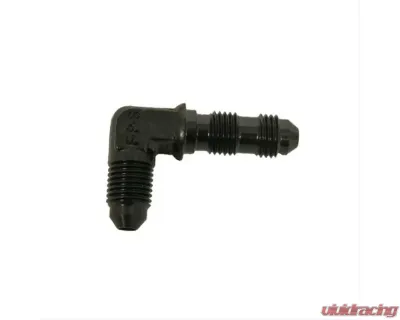 Fragola -3AN x 90 Degree Bulkhead - Black - 483303-BL