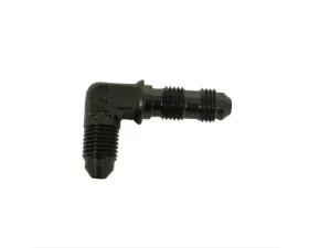 Fragola -16AN x 90 Degree Bulkhead - Black