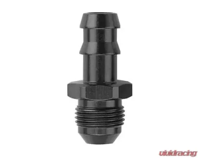 Fragola -4AN x 1/4 Hose Barb - Black - 484104-BL