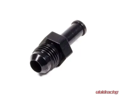 Fragola -6AN Male x 5/16 Barb For Smooth Hose Black - 484205-BL