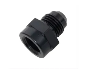 Fragola -6AN x 1/2-20 Fem Inv. Flare Adapter - Black