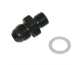 Fragola -6AN x 12mm x 1.25 Male Adapter-Solex - Black