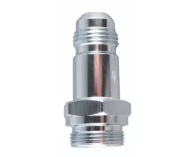 Fragola -8AN x 7/8-20 Male Adapter- Dual Feed - Chrome