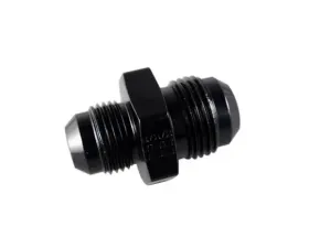 Fragola -10AN x 7/8-20 Male Adapter-Dual Feed - Black