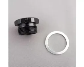Fragola 7/8-20 Inlet Plug - Blank - Black