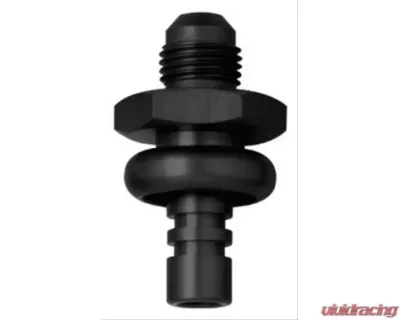 Fragola -6AN x Ford E.F.I.Return .435in Shank - Black - 491986-BL