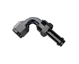 Fragola -8AN Ford EFI Tank Outlet - Black
