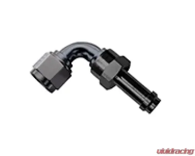 Fragola -8AN Ford EFI Tank Outlet - Black - 491991-BL