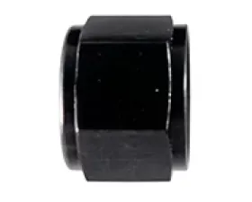 Fragola -10AN Aluminum Flare Cap - Black