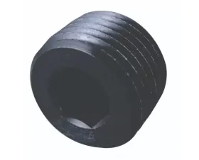 Fragola 1/16 NPT Pipe Plug- Internal Black
