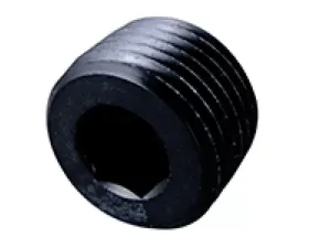 Fragola 1/8 NPT Pipe Plug- Internal Black
