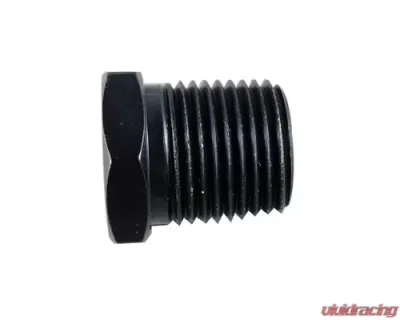 Fragola 1/2 Male Hex Pipe Plug - Black - 493304-BL