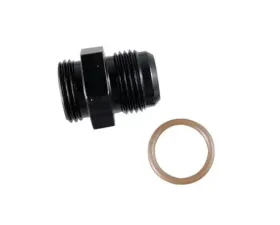 Fragola -4AN x 9/16-18 (6) Radius Fittings - Black