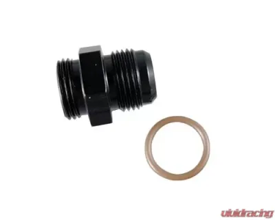 Fragola -8AN x 1 5/16-12 (16) Radius Fitting - Black - 495116-BL