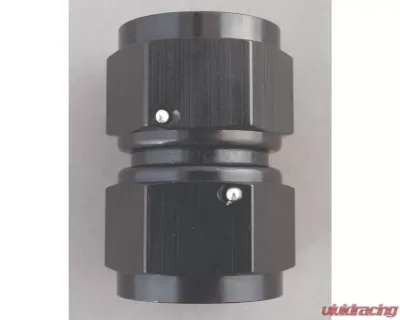 Fragola -12AN Female Connector - Black - 496112-BL