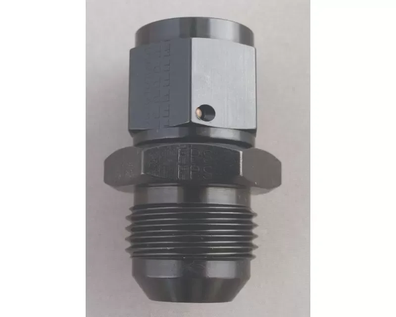 Fragola -10AN Nut x -6AN Male Swivel Reducer - Black - 497210-BL