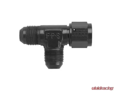 Fragola -12AN T Female Swivel On Run - Black - 498306-BL