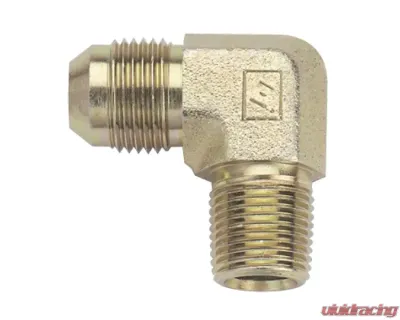 Fragola -10AN x 1/2 NPT 90 Degree Adapter - Steel - 582210