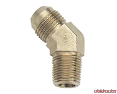 Fragola -8AN x 3/8 NPT 45 Degree Adapter - Steel - 582308