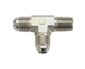 Fragola -4AN Tee 1/8 NPT On Run - Steel