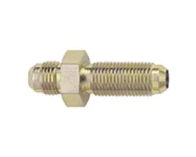 Fragola -6AN Straight Bulkhead - Steel