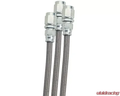 Fragola -8AN PTFE Hose w/ Black Cover- 15 Feet - 601528