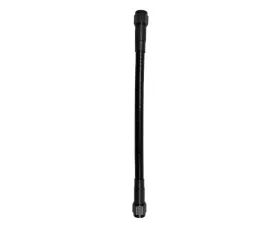 Fragola -10AN Ext Black PTFE Hose Assembly Straight x Straight 42in