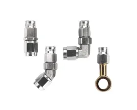 Fragola -8AN x 45 Degree Hose End Forged