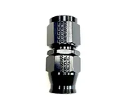 Fragola -4AN Real Street Straight Hose End Black For PTFE Hose