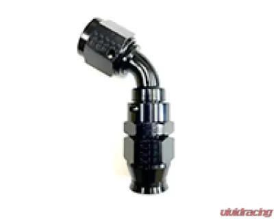 Fragola -10AN Real Street x 60 Degree Hose End Black For PTFE Hose - 686010-BL