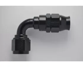 Fragola -8AN Real Street x 90 Degree Hose End Black For PTFE Hose