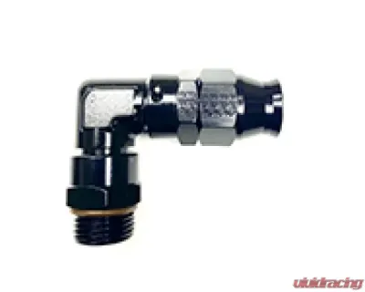 Fragola -10AN 90 Degree Real Street Hose End x -10AN Male ORB (7/8-14) - 689710-BL
