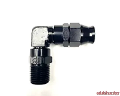 Fragola -10AN 90 Degree Real Street Hose End x 3/8in NPT - 689911-BL