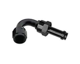 Fragola -6AN 120 Degree EZ Street Hose End Black