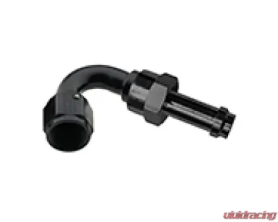 Fragola -6AN 120 Degree EZ Street Hose End Black - 751206-BL