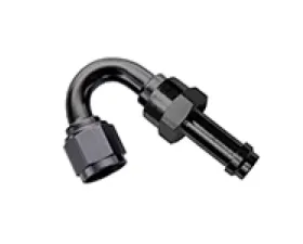 Fragola -8AN 150 Degree EZ Street Hose End Black