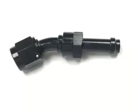 Fragola -6AN 30 Degree EZ Street Hose End Black