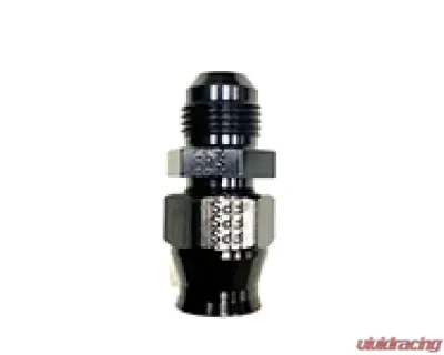 Fragola -10AN Male x 5/8in Tube AN Adapter Fitting Black - 892010-BL