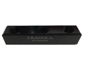 Fragola -10AN Female Three Port Fuel Pressure Log