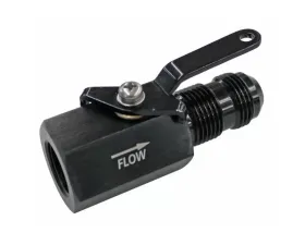 Fragola 1/2in NPT Female Inlet x -10AN Male Outlet On/Off Shut Off Valve